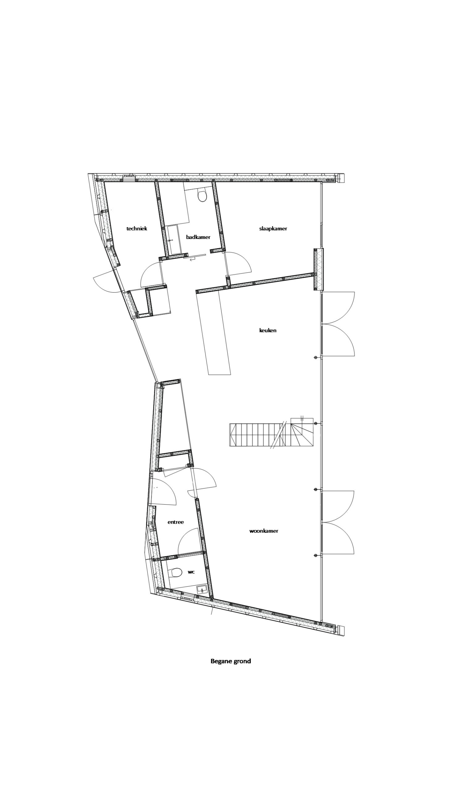 Plattegrond exclusieve woning